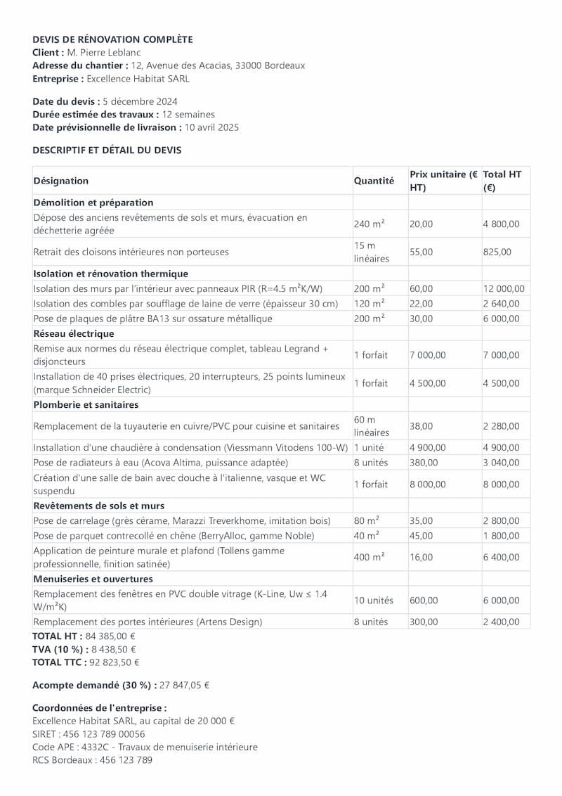 découvrez nos conseils et astuces pour établir un budget de rénovation réaliste et éviter les mauvaises surprises lors de vos travaux. évaluez facilement les coûts et optimisez votre investissement !