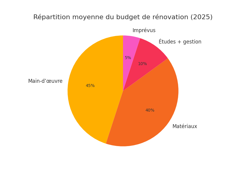 découvrez le coût moyen au m2 pour vos travaux de rénovation en france : prix, astuces et conseils pour bien estimer votre budget et réussir vos projets de rénovation.