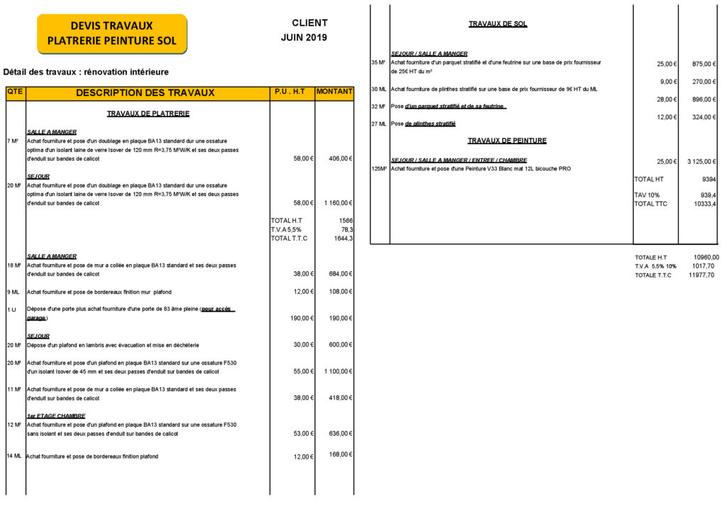 obtenez rapidement un devis personnalisé pour la rénovation intérieure de votre maison ou appartement. comparez les offres, trouvez des professionnels qualifiés et réalisez vos projets au meilleur prix.