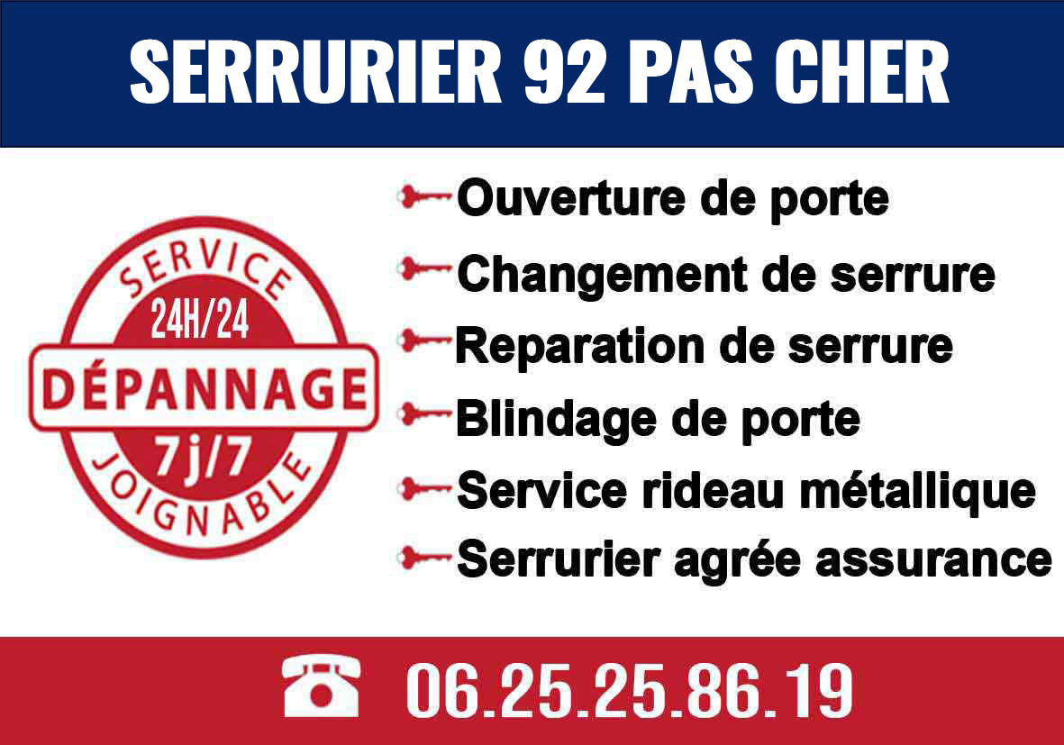 besoin d'un serrurier en urgence à neuilly ? intervention rapide 24h/24 et 7j/7 pour tous dépannages : ouverture de porte, changement de serrure, sécurisation après effraction. devis gratuit et travail soigné.